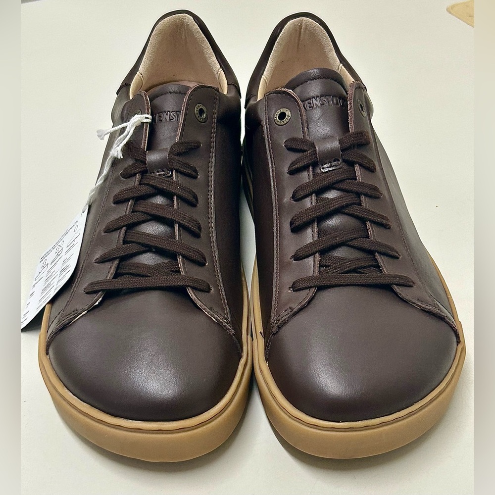 Men’s EU 43 Birkenstock Bend Brown Leather Lace Up Hybrid Clog Shoes